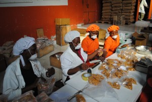 Adding value to products: Packaging and storage facility, Seseco, Uganda. Credit, Agriculture for Impact.