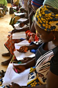 Participatory climate-service and information session, Tanzania. Credit, C. Schubert, CCAFS.