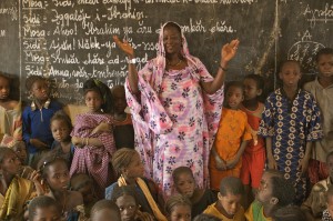 A rural school in Mali. Credit, A. Vitale, Oxfam.